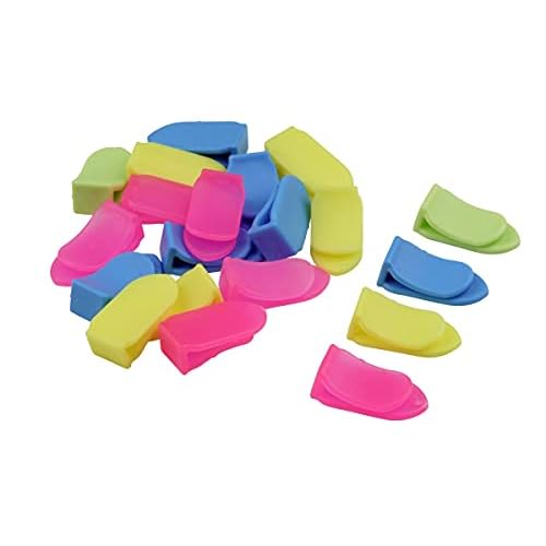 FACKELMANN 59926 Mini-Tütenklips, Kunststoff, Pink