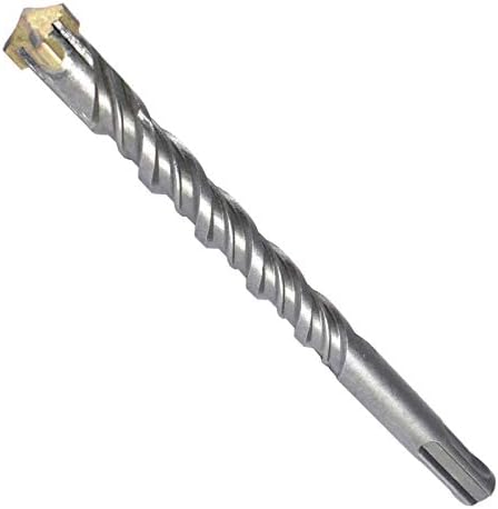 Wiertło udarowe SDS Plus Ø 6 mm - długość 6 x 260 mm (do stosowania w betonie/kamieniu naturalnym/murze, 4 końcówki z węglika spiekanego)
