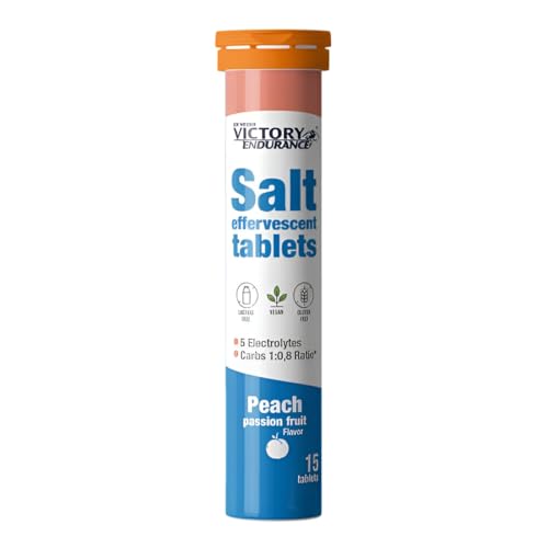 Salt Effervescent Sabor Peach(15tabs) - Victory Endurance - Sales esfervescentes (1 Unidad)
