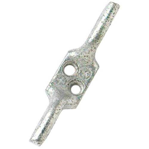 Galvanised Cleat Hooks 100mm (4 inch) Washing Line Rope Curtain Tie Back