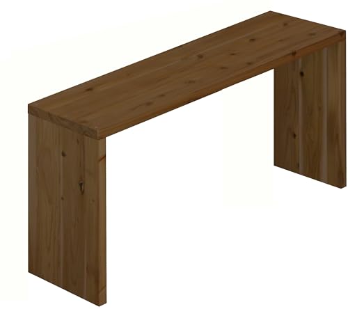 WOODPRO コの字 シェルフ 幅80cm 高さ45cm 奥行30cm マロン色 国産杉 板厚2.8cm オープンラック ディスプレイ キッチン 棚 押し入れ収納 横幅と高さは1cm単位でオーダー可 受注生産