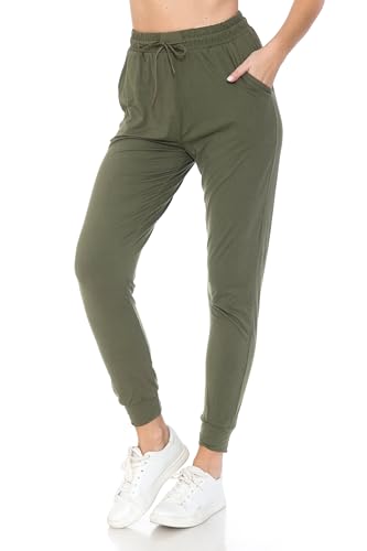 Image of Leggings Depot Premium Jogger Women's Popular Print High Waist Track Pants(S-XL)