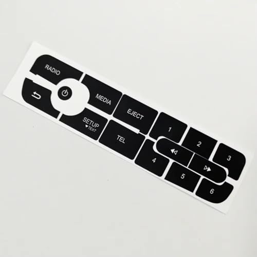 Rénovation boutons audio Megane Scenic Master stickers haute qualité - 5