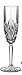 Marquis by Waterford Brookside 6-Ounce Champagne Flutes, Set of 4, FLUTE 6 OZ SET OF 4, Clear (151614)