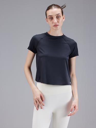 Image of CAVA Overlap Tee for Women | Split Back Mesh Design, Moisture-Wicking, 4-Way Stretch, Anti-Odour, Quick Dry | Activewear T-Shirt