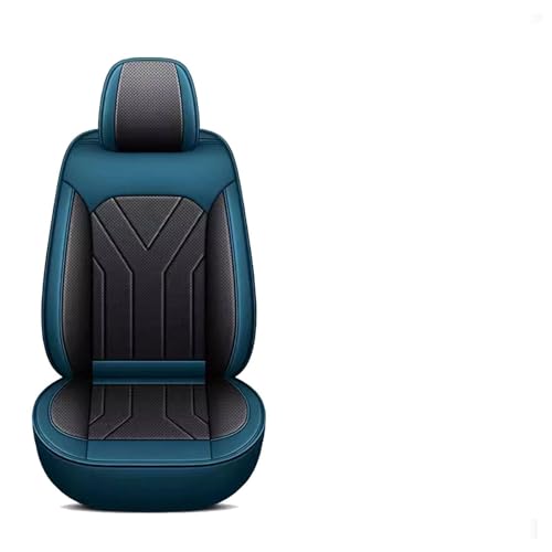 VZYQIVAP Seat Covers Full Set for V-W ID. Buzz ID,Leather Seat Covers, Car Seat Covers Full Set 5 Seats, 5D Foam Back Support, Leather Car Seat Cushion Super Breathable, Storage Bags, All Season(C)