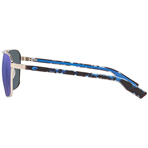 Image of Costa Del Mar Mens Wader Rectangular Sunglasses