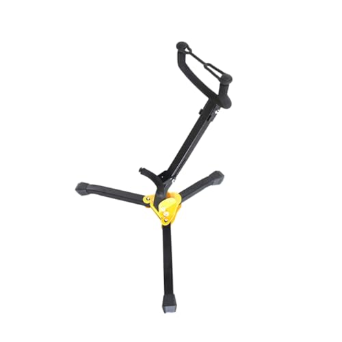 Levemolo Metal Saxophone Stand Durable and Lightweight Sponge Cover Perfect for Saxophones and Trumpets
