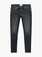 Calvin Klein Jeans Mens Slim Taper, Denim Black