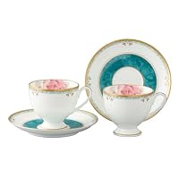 Amazon.co.jp: NARUMI(ナルミ) カップ ソーサー カレス 230cc グリーン