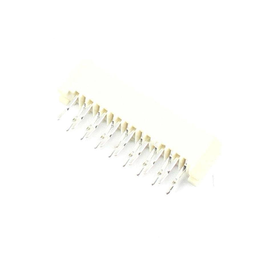 Generic 10Pcs FPC FFC 1mm 1.0mm Pitch 16 Pin Dual Contact Straight Ribbon Flat Connector