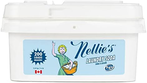 Nellie’s Powder Laundry Soda – 200 Load Bucket