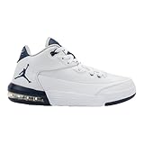 Flight Origin 3 Mens Basketball Shoes (White/Midnight Navy/Neutral Grey) Size 10.5