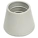 White Rubber, 10PK, 1 1/4 in Leg Outside Dia.Round Slip-On Protective Leg Tips,2040-CTB 22W/W