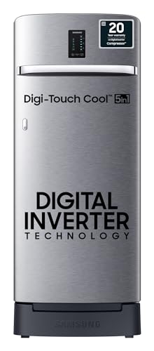 Samsung 215 L 4 Star Digi-Touch Cool, Digital Inverter Direct Cool Single...