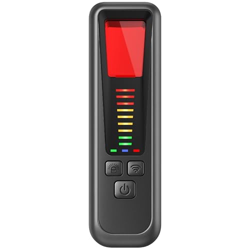 6-in-1 Hidden Camera Detector with RF, IR, GPS, Flashlight