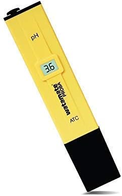 Watamate Proba PH Meter for Water Testing Digital with PH Strips and Buffers | Water Quality Tester for Laboratory, Home, Aquarium Fish tank | LCD screen for better Visiblity(Yellow)