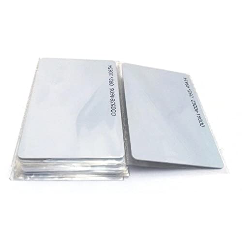 Cartão Cracha Proximidade Rfid 125 Khz - Lote 10 Peças - Pvc