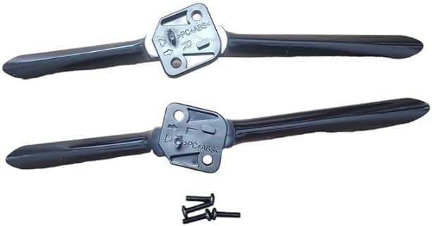 Factory Part - Legs Base Stands Compatible with LG Smart Models: 55UQ7570, 50UQ7570, 55UQ7570PUJ and 50UQ7570PUJ (Screws Included).