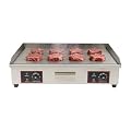 Commercial Electric Countertop Griddle 30" 110V 3000W, Flat Top Grill BBQ Heating Plate, Stainless Steel Cooking Surface, Temperature Control 122-572?, 8mm Cast Iron Plate, for Restaurant Kitchen