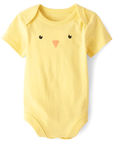 Image of The Children's Place unisex-baby And Newborn Short Sleeve Graphic Bodysuit