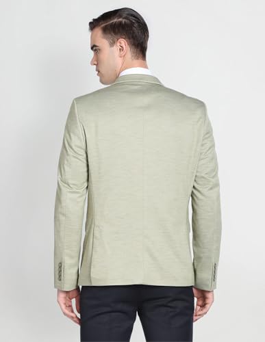 Image of Arrow Heathered Notch Lapel Collar Blazer