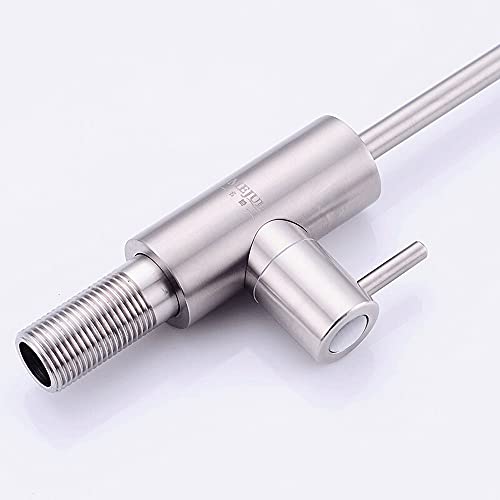 Robinets d'eau potable rotatifs monotrou inox 304 pour vasque - 2
