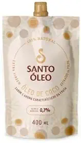 Óleo De Coco Extra Virgem Da Polpa Pouch 400Ml