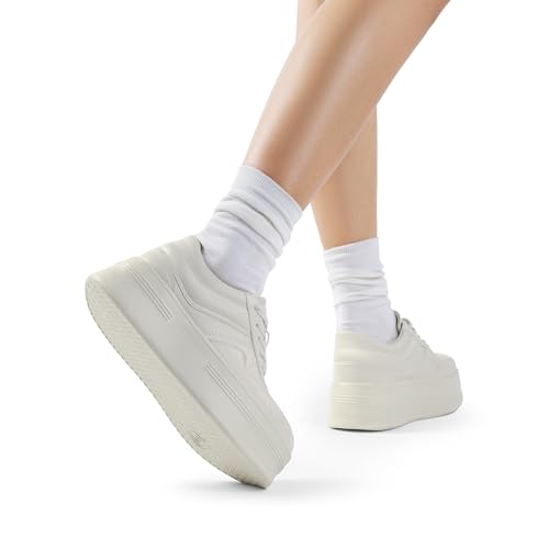 Image of DREAM PAIRS Women's Platform Casual Sneakers