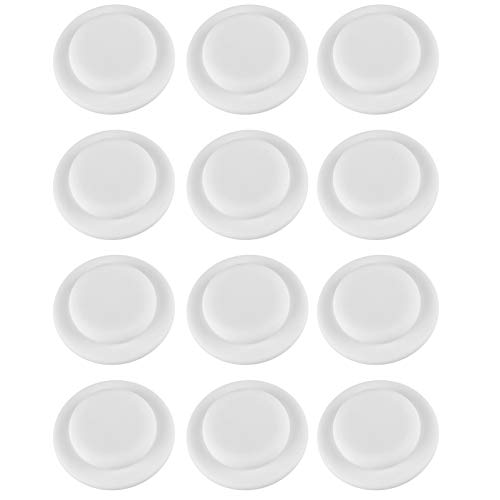 Tomaibaby 12 Piezas Tapas de Sellado de Botellas de Leche Botellas de Beb Disco de Sellado Boca Ancha Junta a Prueba de Fugas de Silicona Accesorios para Biberones