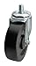 Swivel Stem Caster, Polyolfn, 4 in, 350 lb.