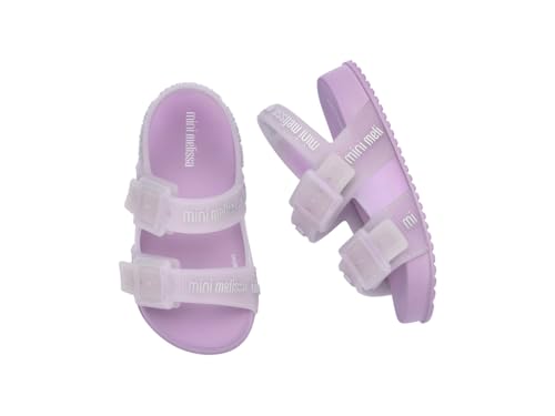 Image of mini melissa Cozy Jelly Sandals for Toddlers & Little Kids - Summer Sandal w /Adjustable Back Strap, Jelly Shoes for Girls & Boys
