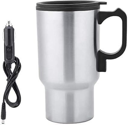 Car Electric Travel Kettle 12V | Portable Stainless Steel Heating Cup | Suitable for Tea, Coffee, Soup, Water in Cars & Trucks (1 Pcs)-picture-29