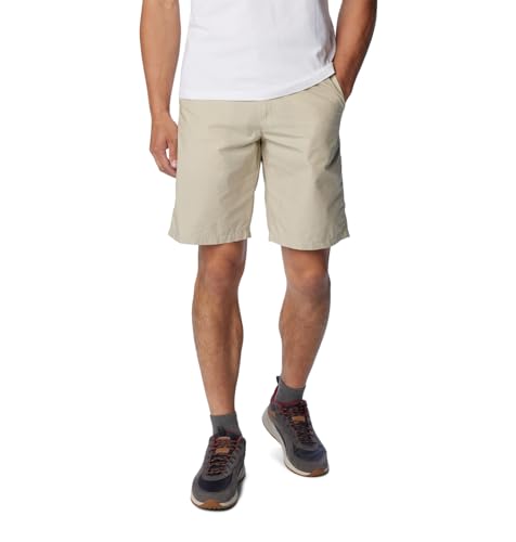 Columbia Short délavé pour Homme, fossile, Taille 52
