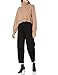 The Drop Women's @lucyswhims Side Button Cropped Turtleneck Sweater, Praline, S
