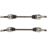 CV Axle Rear Pair fits Lexus IS250 2.5L RWD 2006-2009, fits Lexus IS350 3.5L RWD 2011 2012, fits Lexus IS250 2.5L 2010-2013 CV Axle Joint Shaft Rear Left Right (Passenger Driver) Side