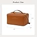 Omeily Travel Makeup Bag Toiletry Bag for Women Large Cosmetic Travel Bag Makeup Storage Box Skincare Organizer Vanity Organizer Bag Multi-Function Makeup Organizer with Compartments Travel essentials