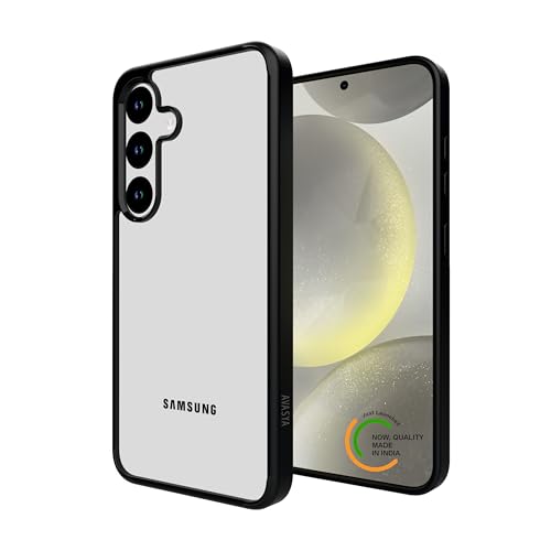 Image of Thermoplastic Polyurethane Case For Samsung Galaxy S24,[Anti-Yellowing Technology] [Military Grade Drop Protection] Shockproof Slim Hybrid Phone Case For Samsung Galaxy S24 5G-Carbon Black