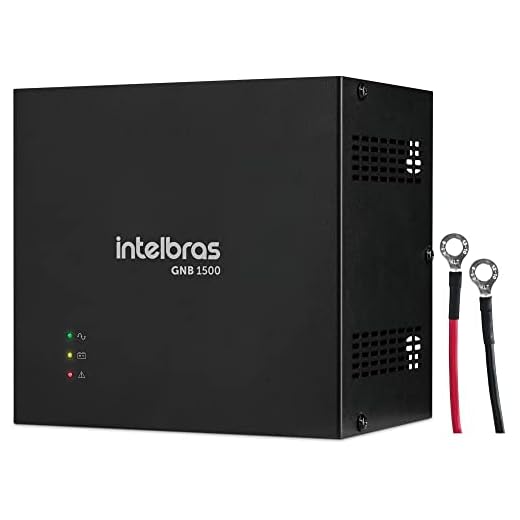 Nobreak Para Portão GNB 1500VA 120V Preto Intelbras