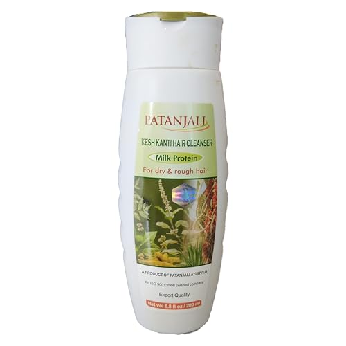 Image of Patanjali Kesh Kanti Milk Protein Hair Cleanser Shampoo, 200ml
