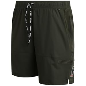 Spyder Men’s Active Shorts – Athletic Performance Gym Shorts, Reflective Trim – 8″ Inseam Running Shorts, Zip Pockets (S-XL)