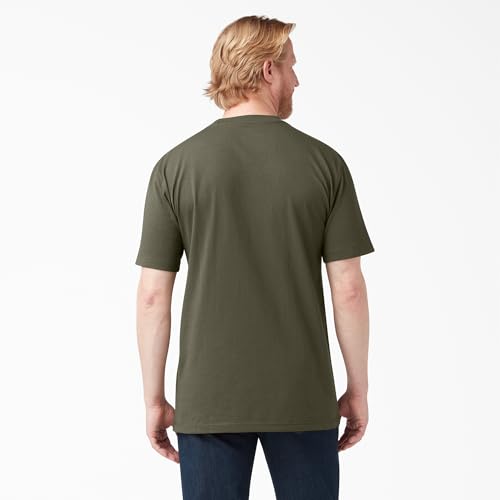 Image of Dickies Men's Heavyweight Heathered Short Sleeve Pocket T-Shirt