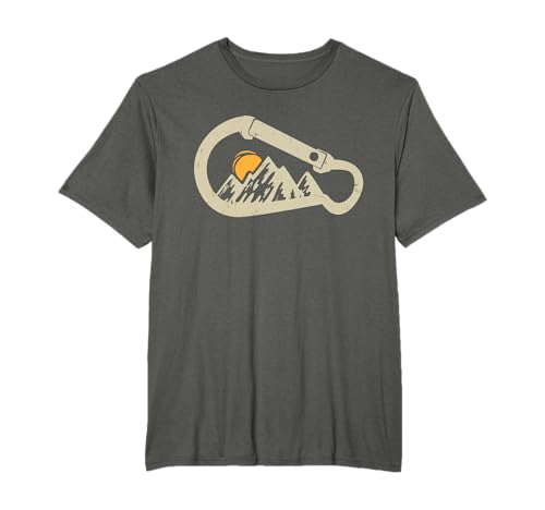 Montée Mousqueton & Escalade Le Coucher Du Soleil Cadeau T-Shirt