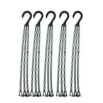 See full amazon price history chart for EARATAGROPOTS Agritech Plastic Hanging Pot Hanger (Only Hanging Clips), 40 cm Long, Set of (Black, 10) EARATAGROPOTS Agritech Plastic Hanging Pot Hanger (Only Hanging Clips), 40 cm Long, Set of (Black, 10) (B086CBWKRW) Amazon Price History, Amazon Price Tracker