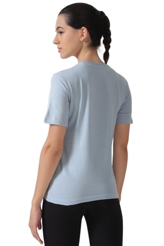 Image of Reebok Women's Letter Print Regular Fit T-Shirt