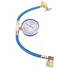 Tbest AC Refrigerant Recharge Hose Kit with Professional Grade Brass Construction 1 / 2in Can Tap Dispensing Valve R134A Quick Coupler for Car Air Conditioning Charging #3
