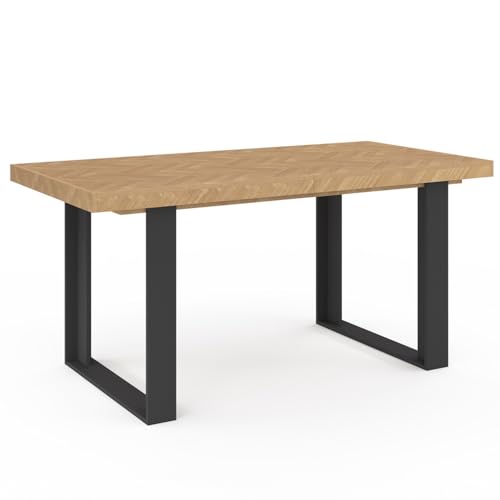 IDMarket: Mesa de comedor extensible rectángulo