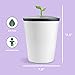 Chef'n 401-420-120 EcoCrock Counter Compost Bin Black and White 3.3 liter 1
