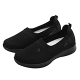 Garneck Zapatos para Personas Mayores con Blanda Transpirables Duraderos y Cómodos para Caminar Antideslizantes Malla Ligera para Uso Diario y Viajes
