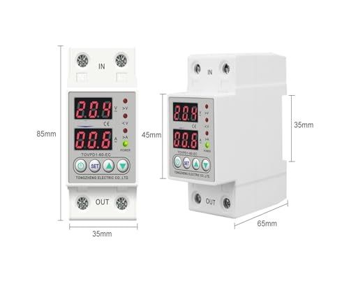 Relais de protection réglable double affichage digital pour tension stable